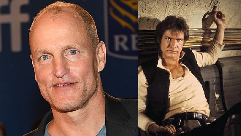 Woody Harrelson and Han Solo
