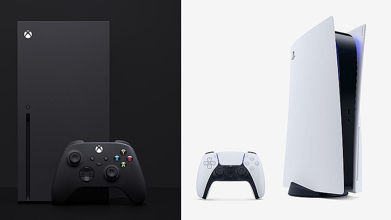 Xbox Series X PlayStation 5 Split