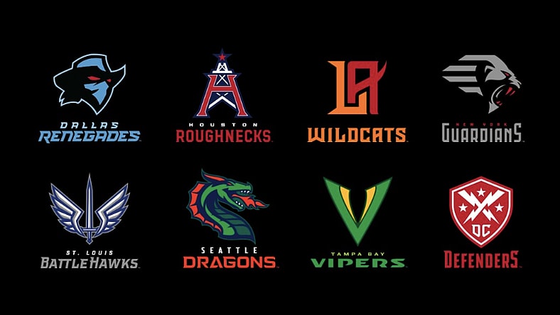 xfl-teams-all-logos