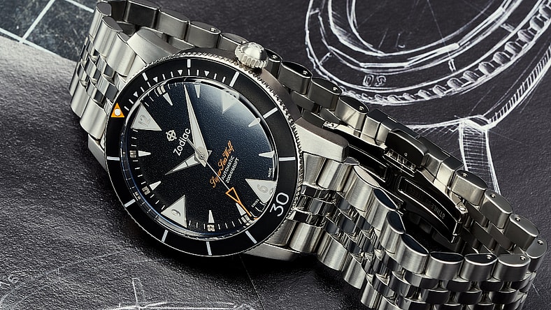Zodiac Super Sea Wolf dive watch