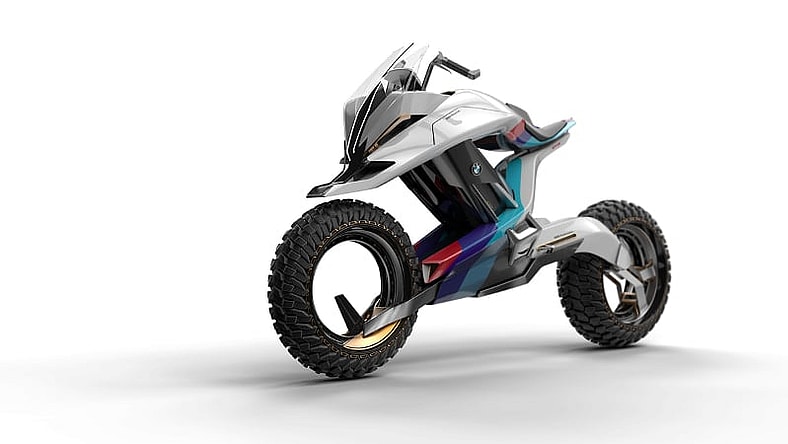 The modular and autonomous BMW Motorrad Concept Z (Photo: Anja Didrichsons via Behance)