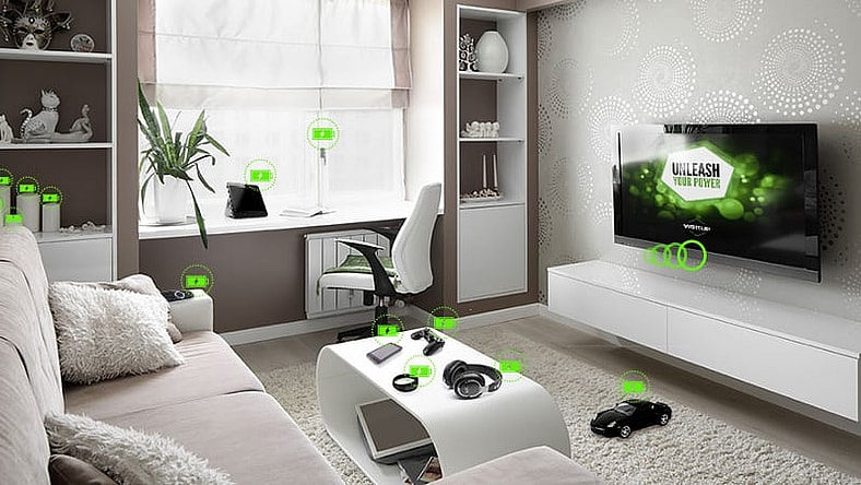 Devices will power up no matter where in the room they are (Photo: Energous)