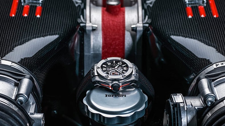 Hublot updated their Big Bang Ferrari UNICO line for 2016