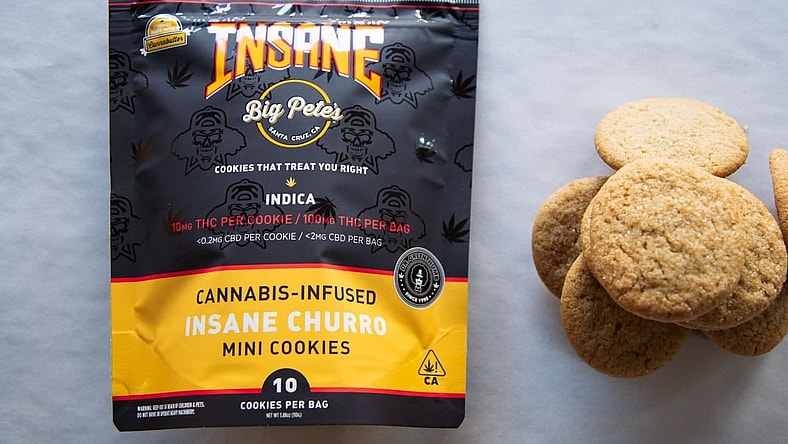 insane churro cookies