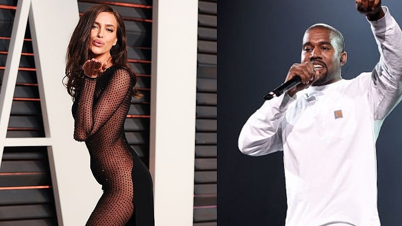 Irina Shayk Kanye Split West Promo
