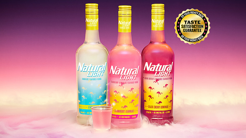 Natty Light - Vodka