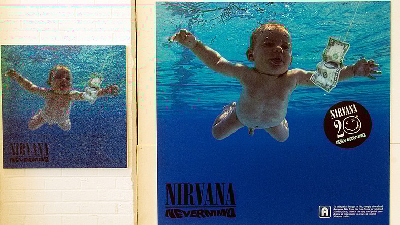 Nirvana exhibits at the opening of 'In Bloom: The Nirvana Exhibition'
