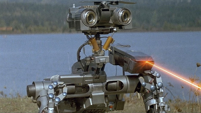 Number 5 from 'Short Circuit.' (Screengrab)