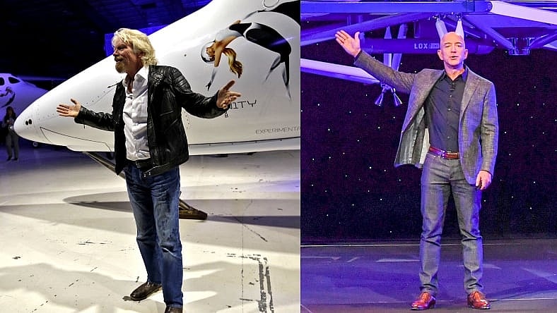 richard branson jeff bezos split promo