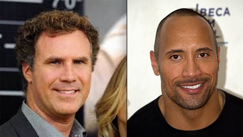 Will Ferrell The Rock promo