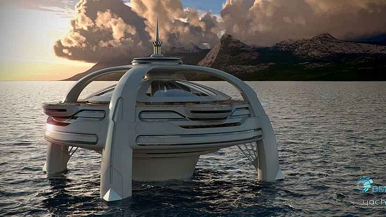 Utopia is a mashup between a spaceship