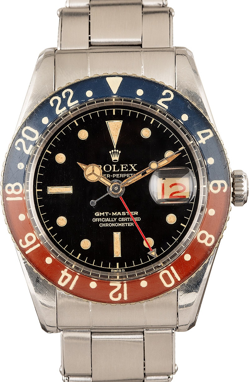 rolex gmt master bob's watches auction
