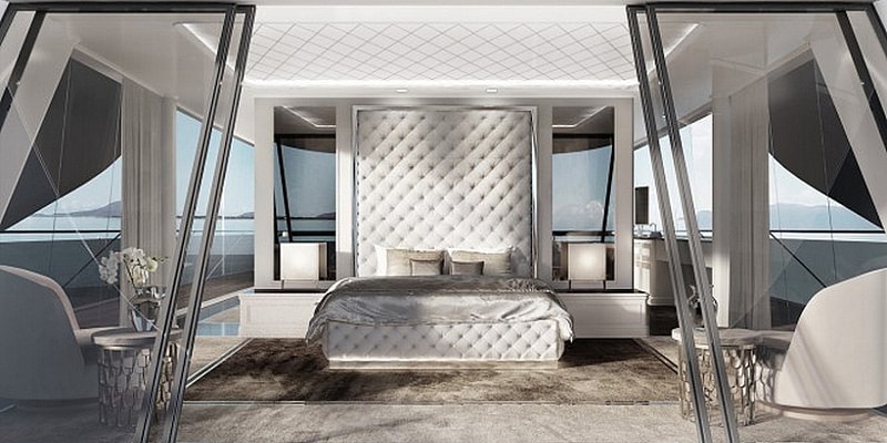 The sweet master suite (Photo: Rossinavi)