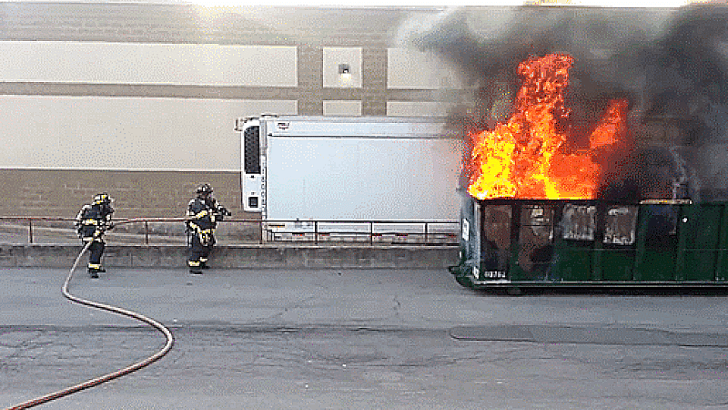 dumpster-fire Dumpster Fire