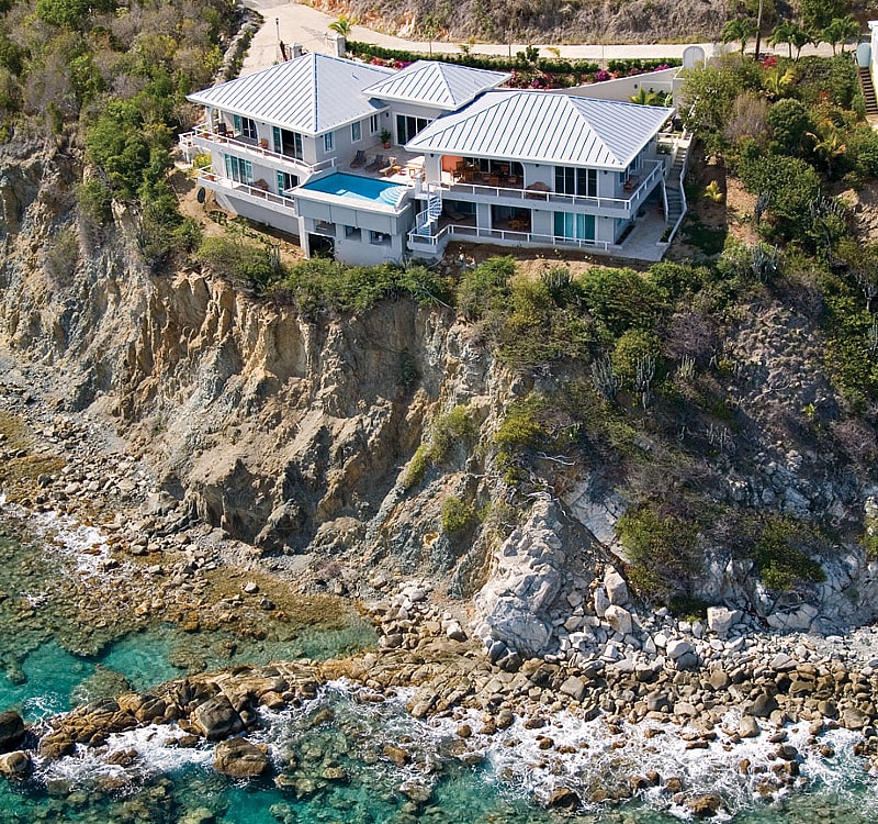 Top Rentable Cliff Houses - Cabrita Cliff Haus St. Thomas.jpg Cabrita Cliff Haus, St. Thomas (Photo:  McLaughlin Anderson Luxury Villas)