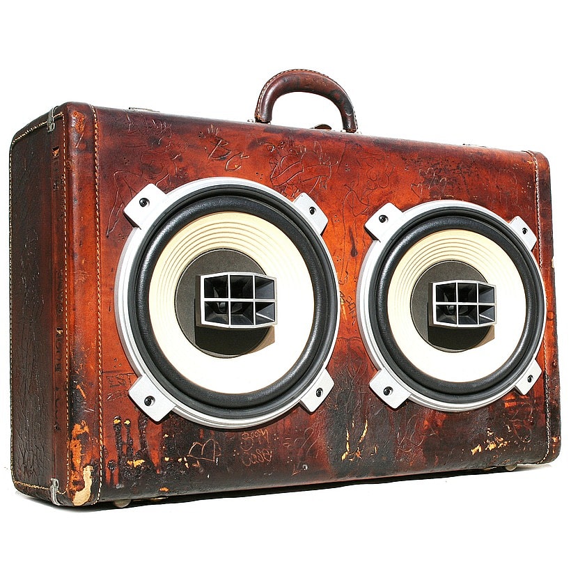 A tattooed leather case found in the Great California Fire