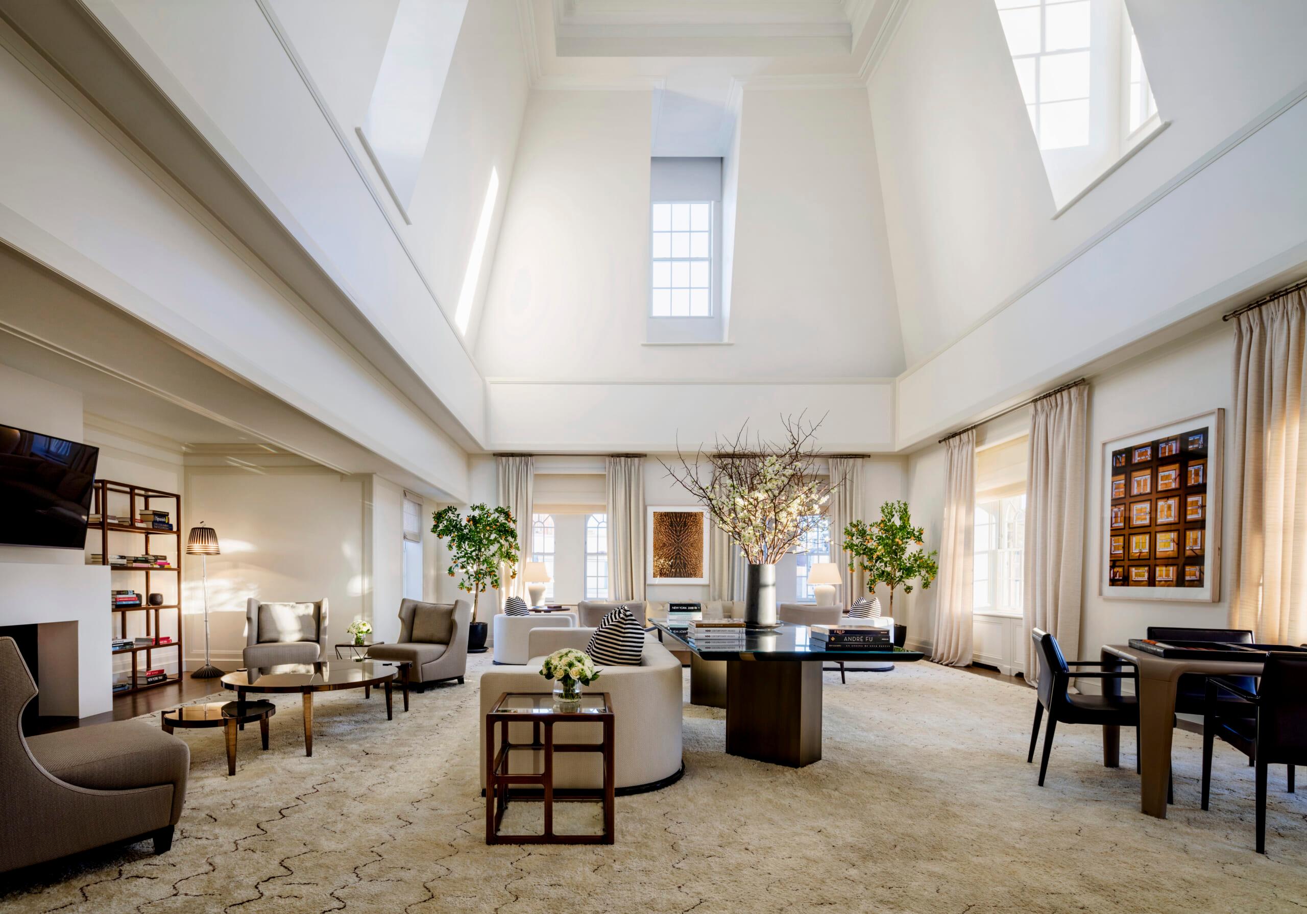 TheMarkHotel Penthouse - Living Room - Credit Scott Frances