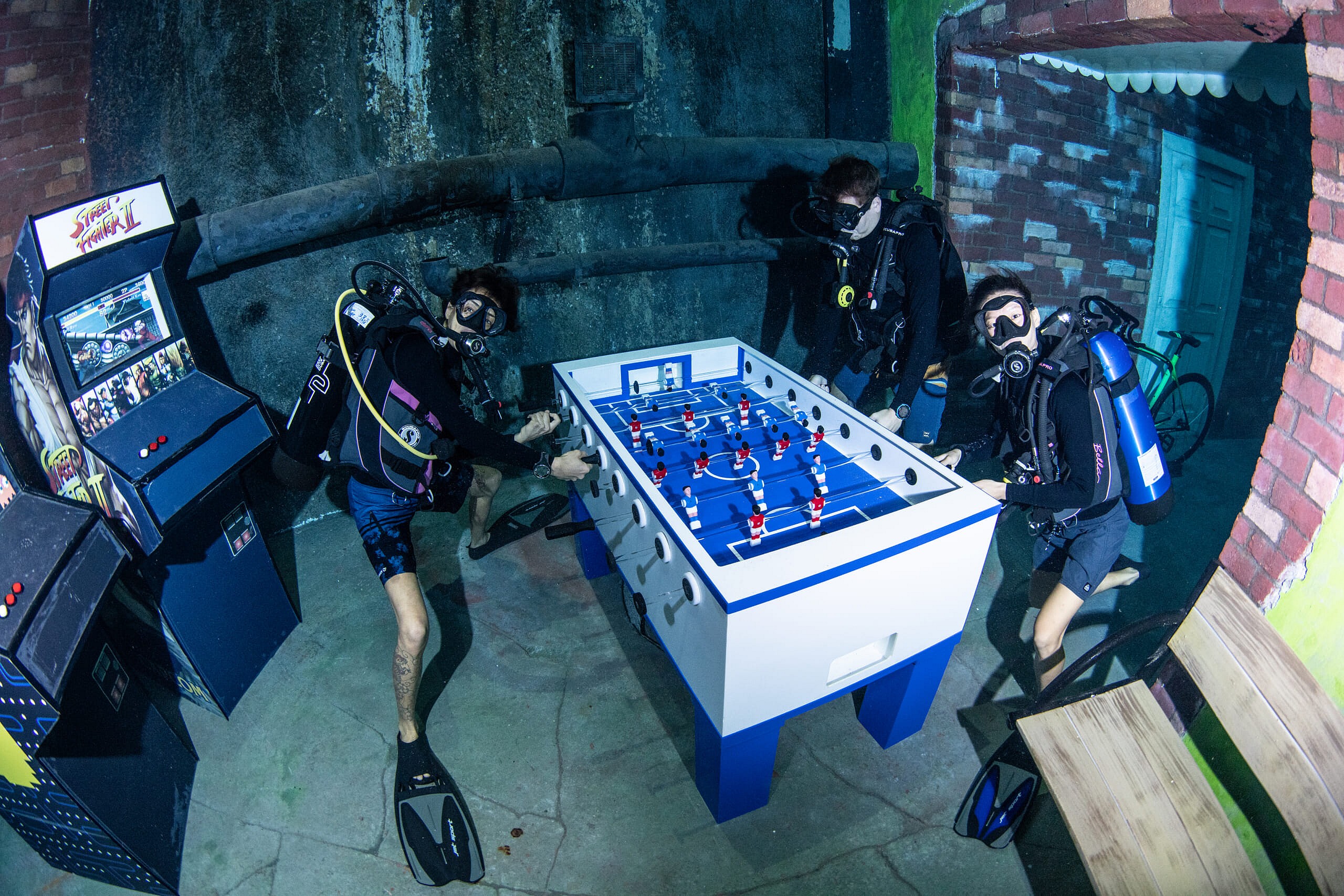 4 - Deep Dive Dubai - Foosball Fun in the sunken city