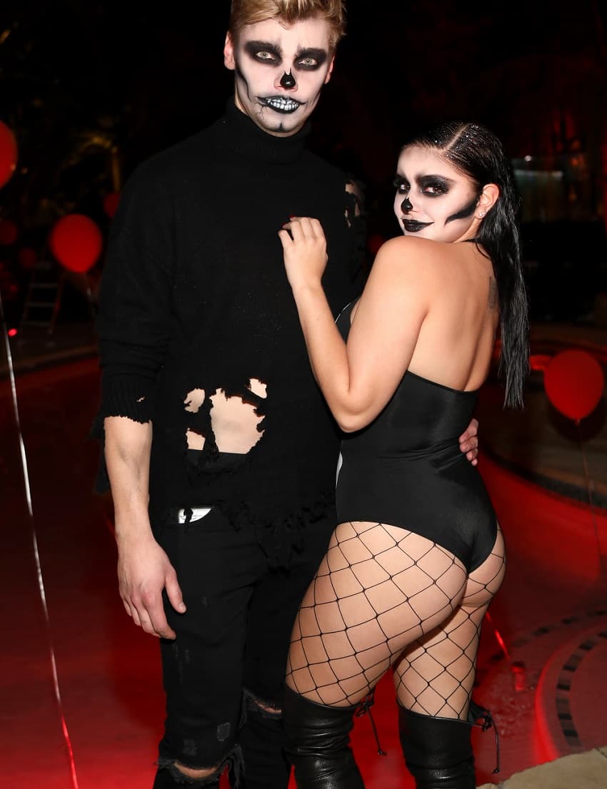 Levi Meaden and Ariel Winter