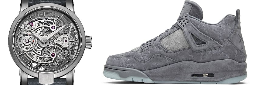 Armin Strom Skeleton Pure “Sneaker Time” Edition_KAWS x Air Jordan 4 (1)