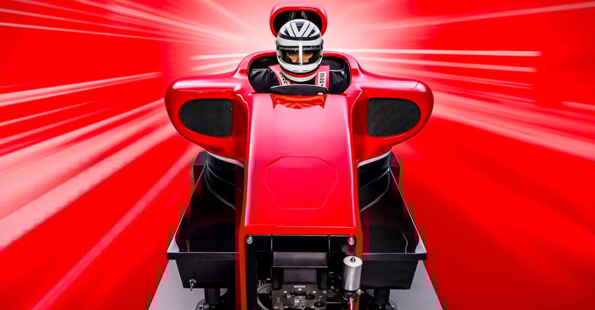 Cranfield F1 Simulator Promo