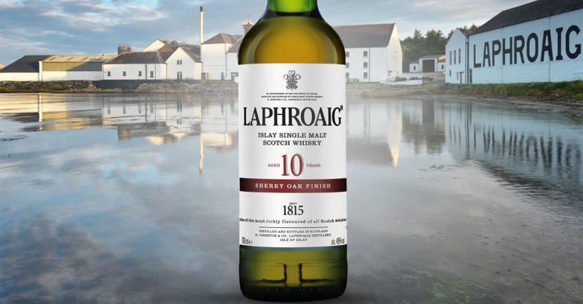 Laphroaig 10-Year Sherry Oak Finish Promo
