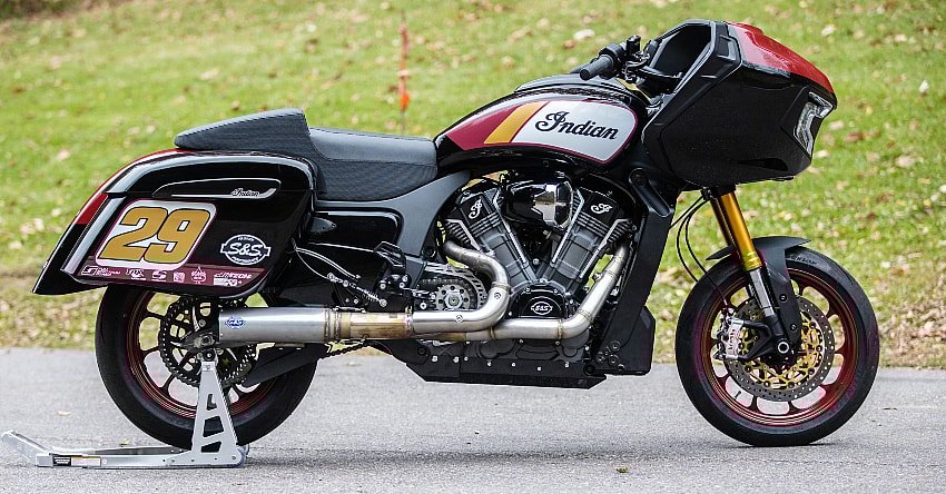 Indian Motorcycle x S&S Challenger Promo