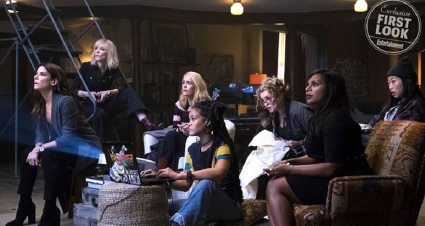 Cast of Ocean's 8