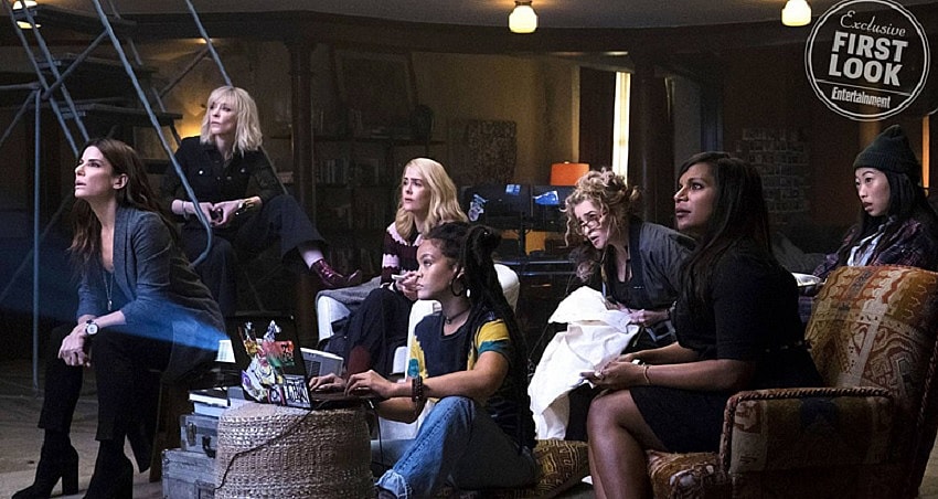 oceans-8-cast Cast of Ocean's 8