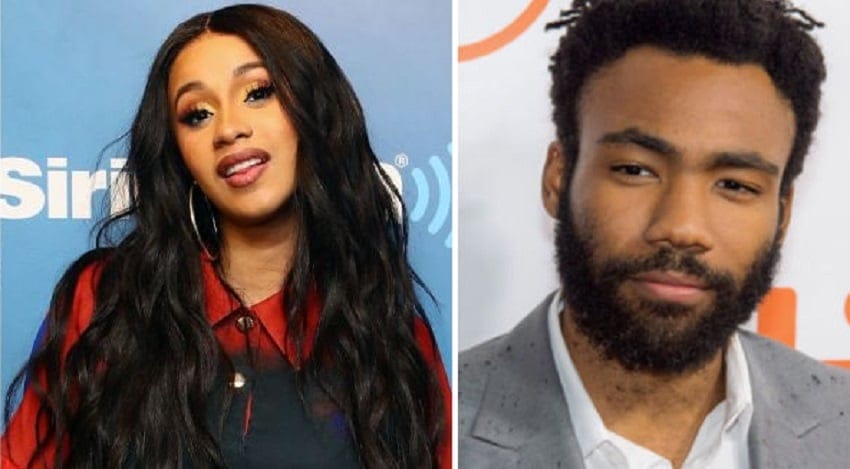 Cardi B; Donald Glover