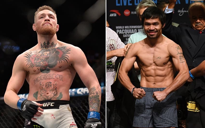 conor-mcgregor-manny-pacquiao Conor McGregor and Manny Pacquiao