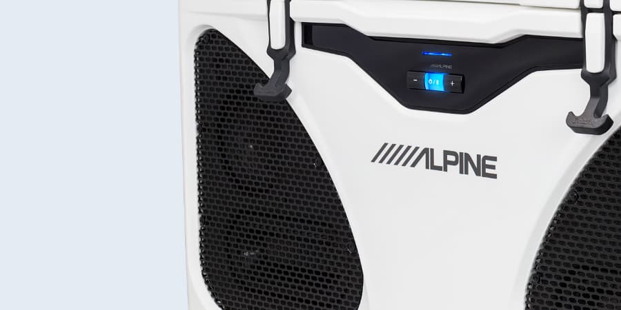180 watts means you can rock any outdoor party (Photo: Alpine Electronics of America)