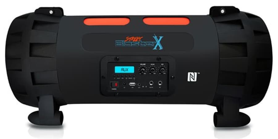 Best Compact Blasting Speakers - Pyle Street Blaster X.jpg The Street Blaster X is a new-school take on an old-school boombox