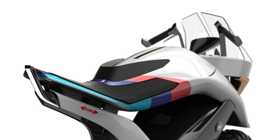 The seat, handlebars, footrests and suspension can be adjust (Photo: Anja Didrichsons via Behance)