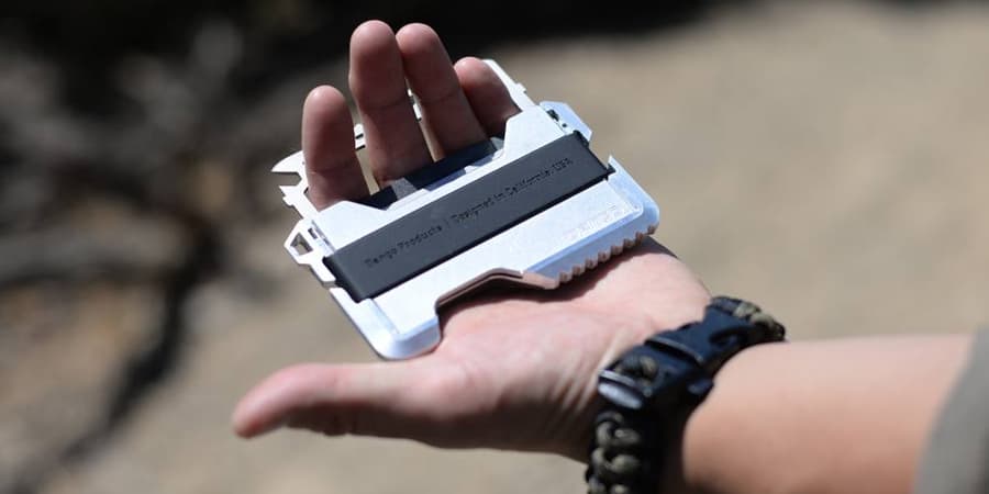 Dango Tactical Wallet - in hand.jpg Just be sure to remove the multi-tool before going through TSA (Photo: Dango Products)