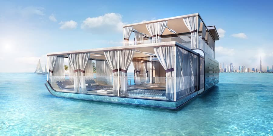 Enclosing the sea level and upper areas enhances privacy (Photo: The Heart of Europe)