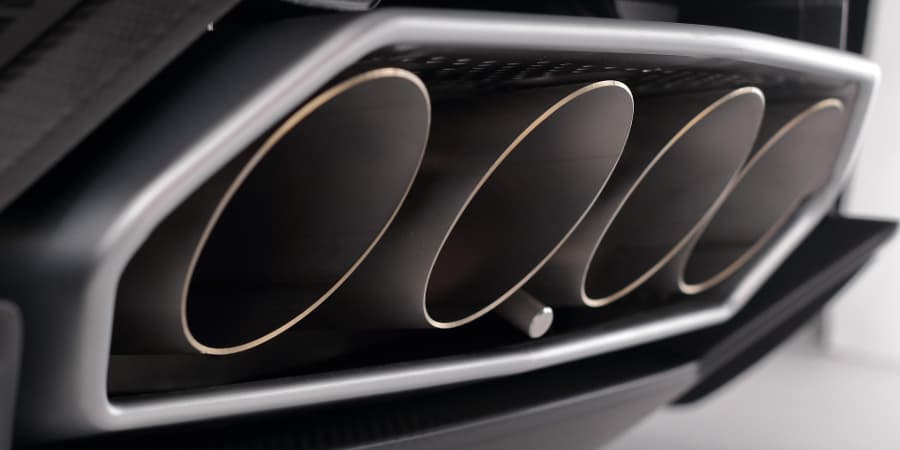 iXoost EsaVox Lamborghini exhaust Bluetooth speaker - tweeter pipes.jpg Dual tweeters hide in the pipes (Photo: iXoost)