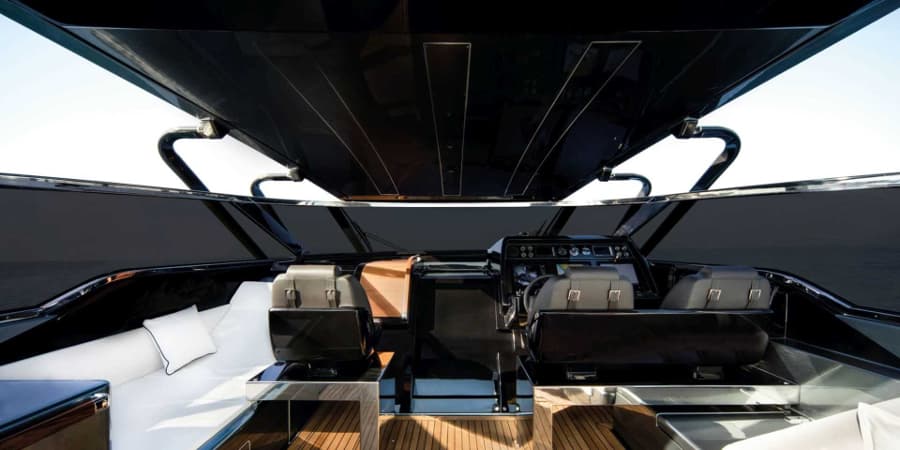 The interior, as shaded (Photo: Ferretti Group)