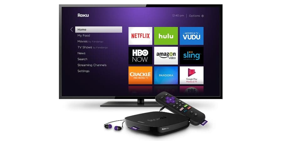 Roku 2016 streaming media player lineup - Ultra with TV.jpg With 4K, HDR and remote finding, Ultra's the top model (Photo: Roku)