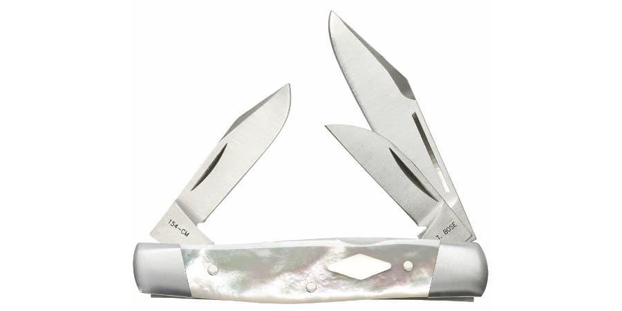 WR Case Tony Bose pocket knives - Cattle.jpg The tri-bladed Cattle Knife (Photo: W.R. Case & Sons Cutlery Co.)
