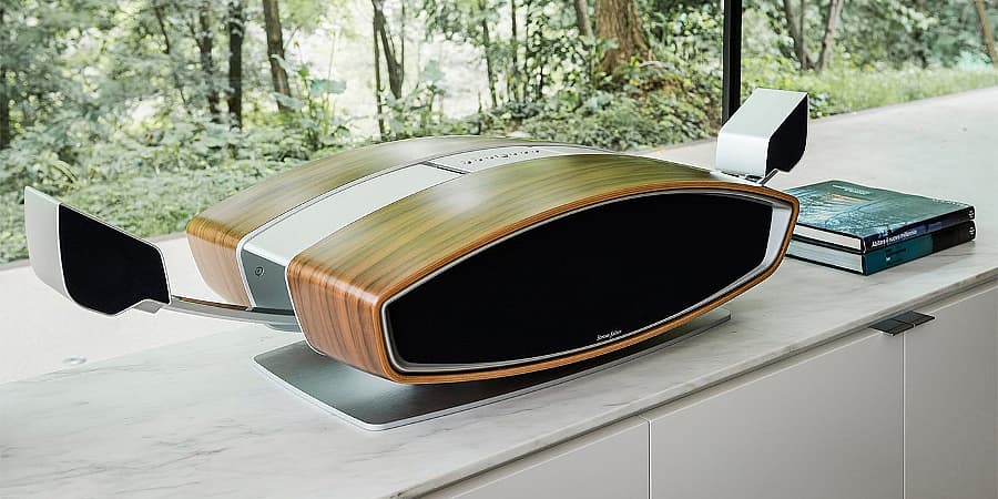 Best Compact Blasting Speakers - Sonus-Faber sf16.jpg The shape-shifting Sf16 brings refined style to multi-room audio