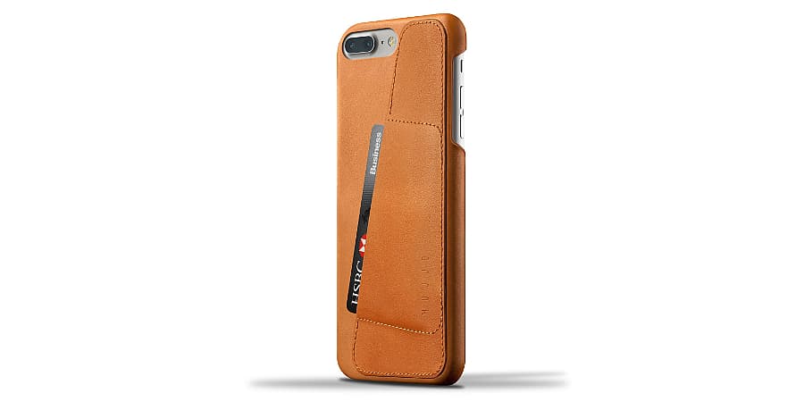 Best iPhone 7 Cases - Mujjo Leather Wallet.jpg Mujjo's fine leather cases are available with or without wallet (Photo: Mujjo)