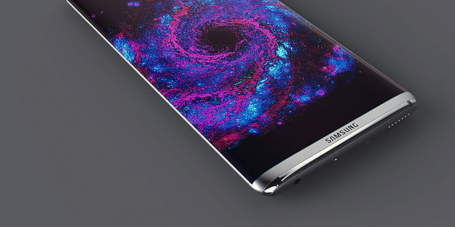 Samsung Galaxy S8 smartphone - Steel Drake concept art.jpg Rumor has it the S8 may feature a dedicated AI button (Photo: Steel Drake)