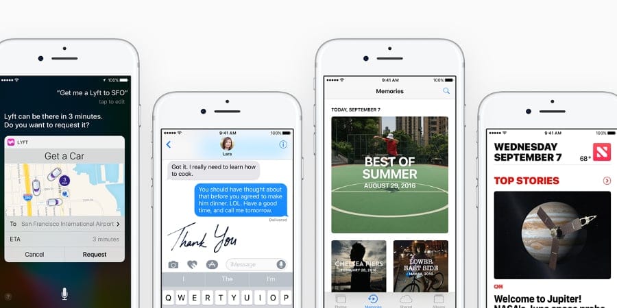 iOS 10 offers advances in mapping