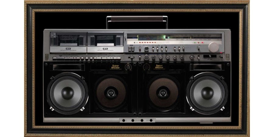 Touch of Bass GX art boombox (Photo: Case of Bass)