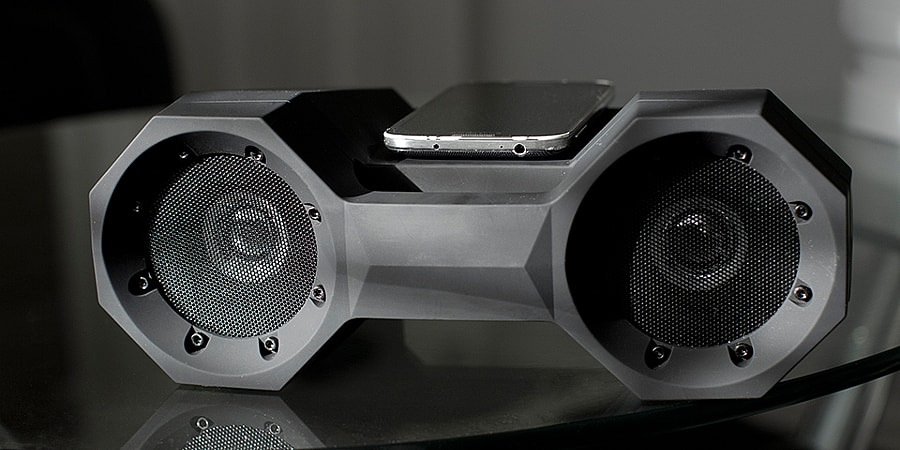 No wired—or wireless—connections necessary (Photo: The Sharper Image)