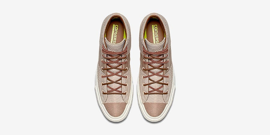 Converse Chuck Taylor All-Star II Engineered Mesh High Top - sand above.jpg Spacer mesh keeps them lightweight and breathable (Photo: Nike)