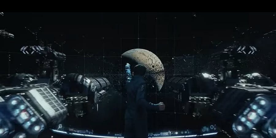 DARPA gamers for combat drone swarms - Ender's Game.jpg From the final scene of