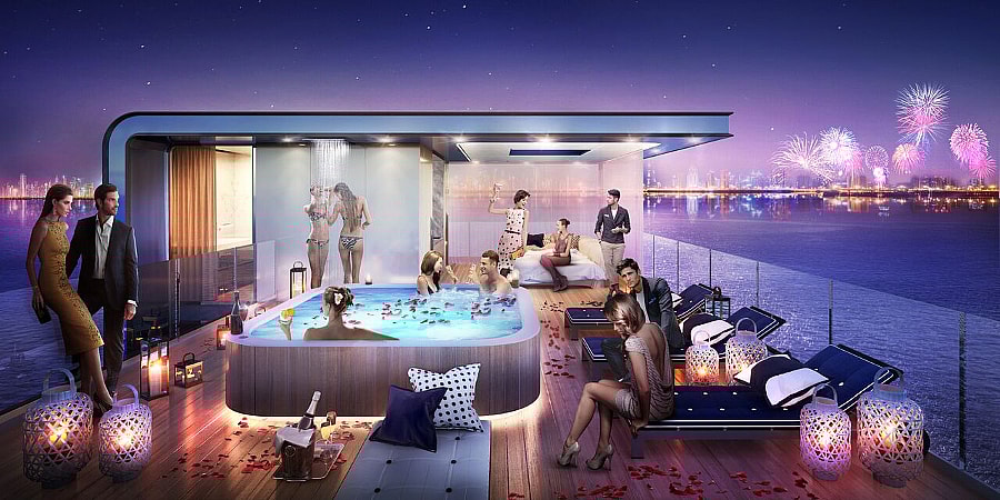 Entertaining the entourage by night (Photo: The Heart of Europe)