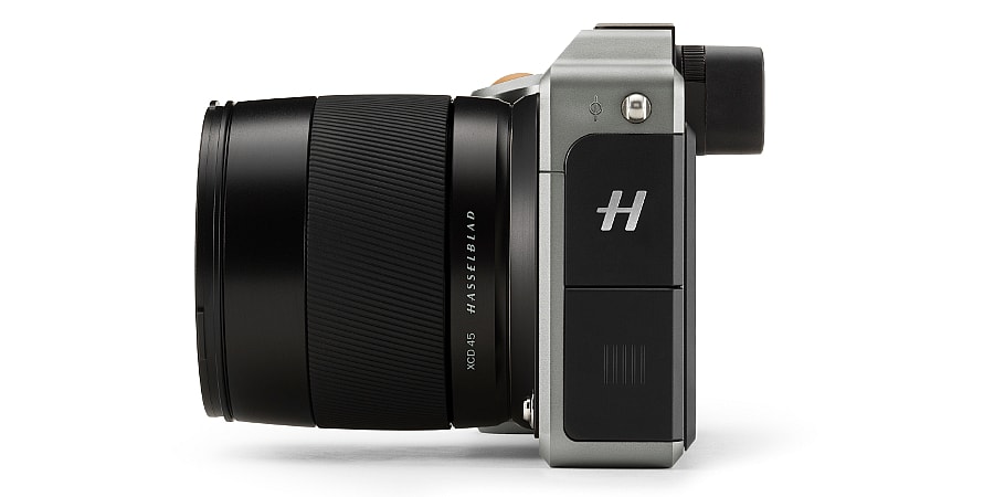 Hasselblad X1D compact mirrorless medium format camera - side.jpg Amazing speed, dynamic range and quality for its size (Photo: Hasselblad)